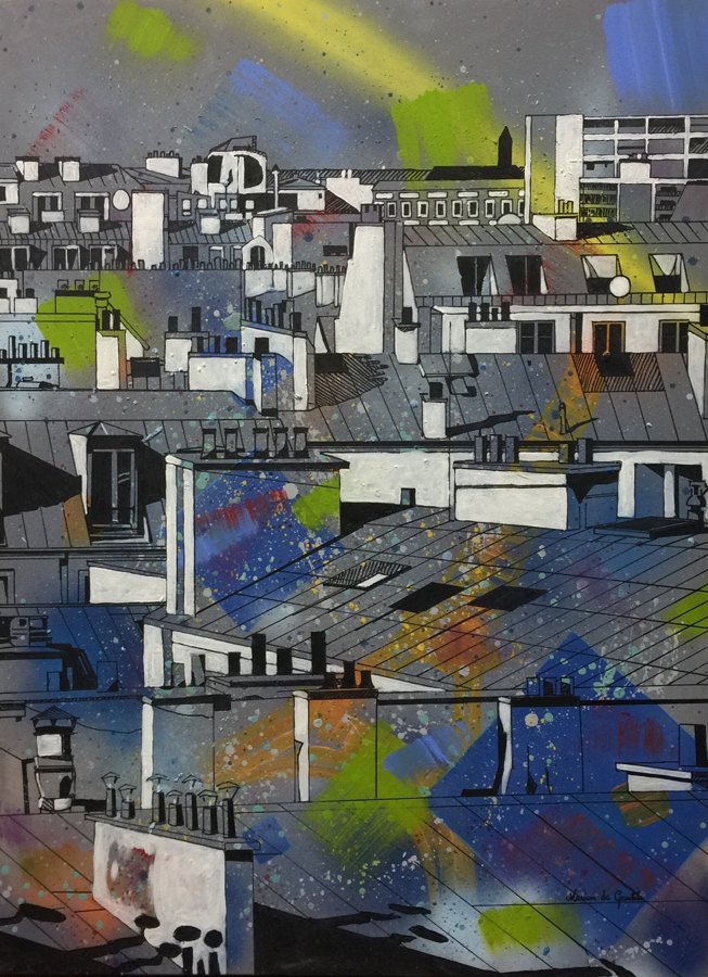 The Rooftops of Paris — Marion de Gentile