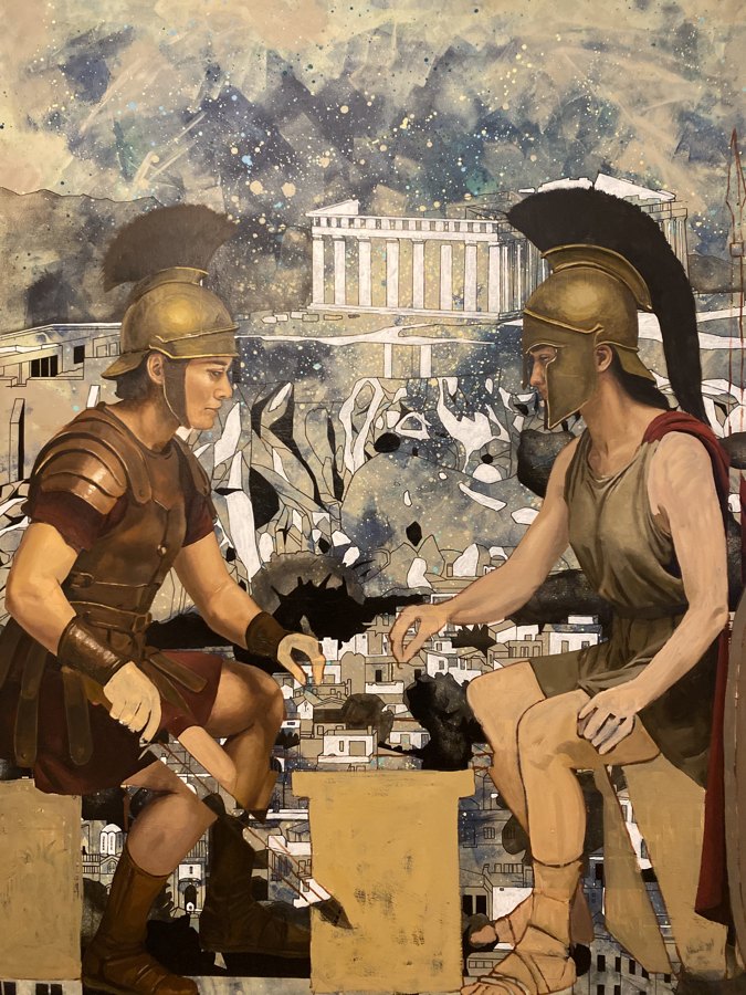 Athènes (en cours) — série Civilisations, Marion de Gentile