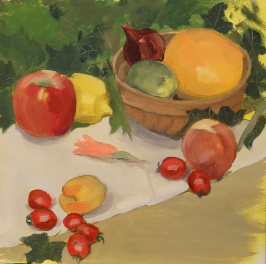 20/08/2014 : Couleurs - Huile sur toile 24 x 30 cm