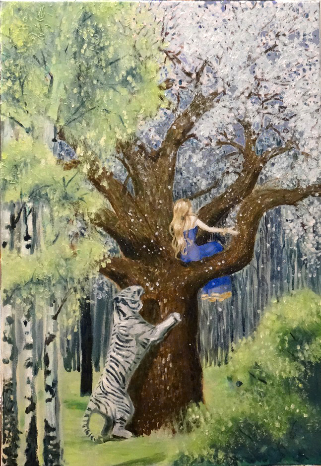 04/09/2014 : Avril 1986 - Huile sur toile 38 x 55 cm