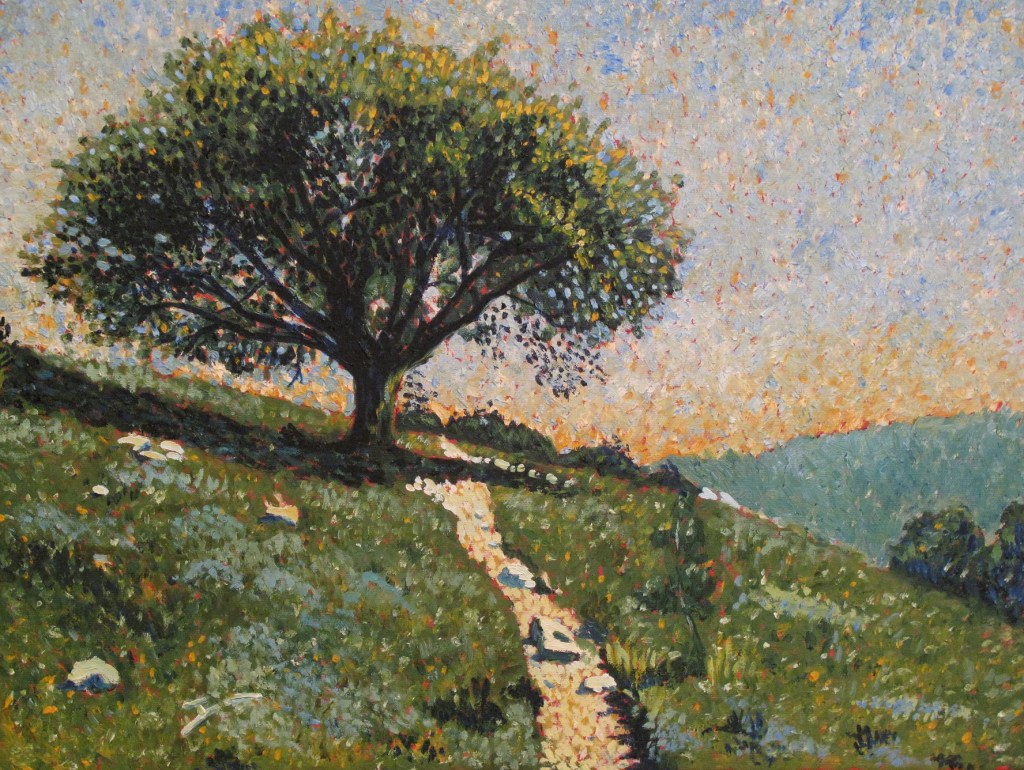 21/10/2014 : Arbre Corse - Huile sur toile 