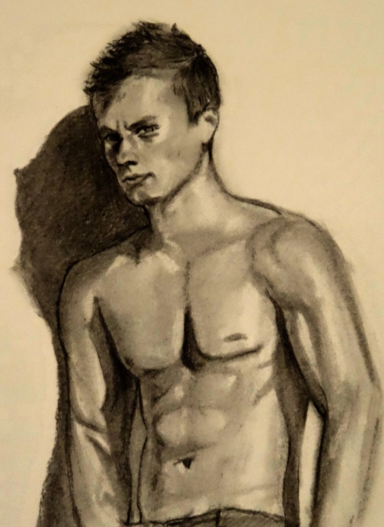 23/11/2014 : Beau gosse - Fusain