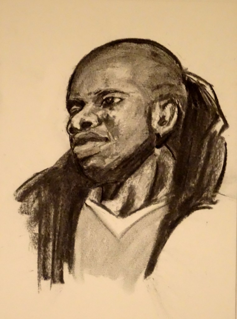 05/04/2015 : Preparation Portrait - Fusain