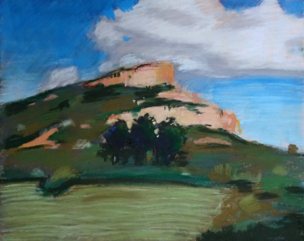 27/07/2015 : LA Roche du Solutré - 21 x 30 cm