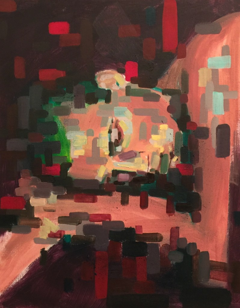 15/10/2015 : tentative - huile sur toile 40 x 50 cm